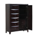 Phoenix 6-drawer Door Chest Deep Cappuccino image