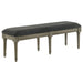 Alderwood Upholstered Bench French Grey image