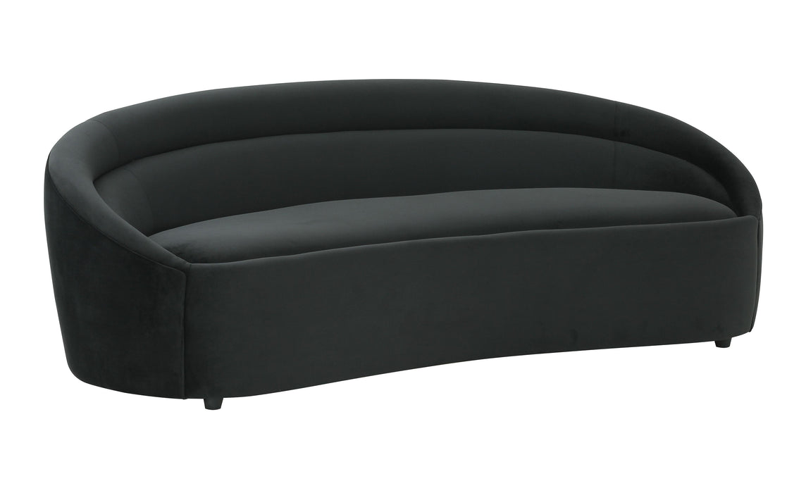 Ellison Black Velvet Sofa image