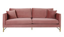 Massi Rose Velvet Sofa image