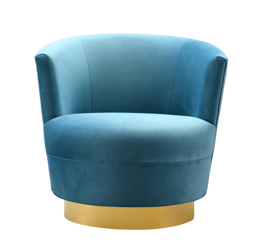 Noah Lake Blue Swivel Chair image