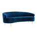 Baila Navy Velvet Sofa image