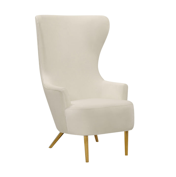 Julia Cream Wingback Chair image