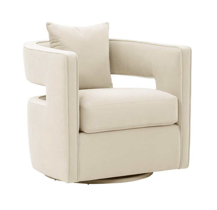 Kennedy Cream Swivel Chair image