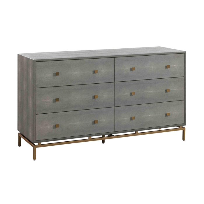 Pesce Shagreen 6 Drawer Dresser image