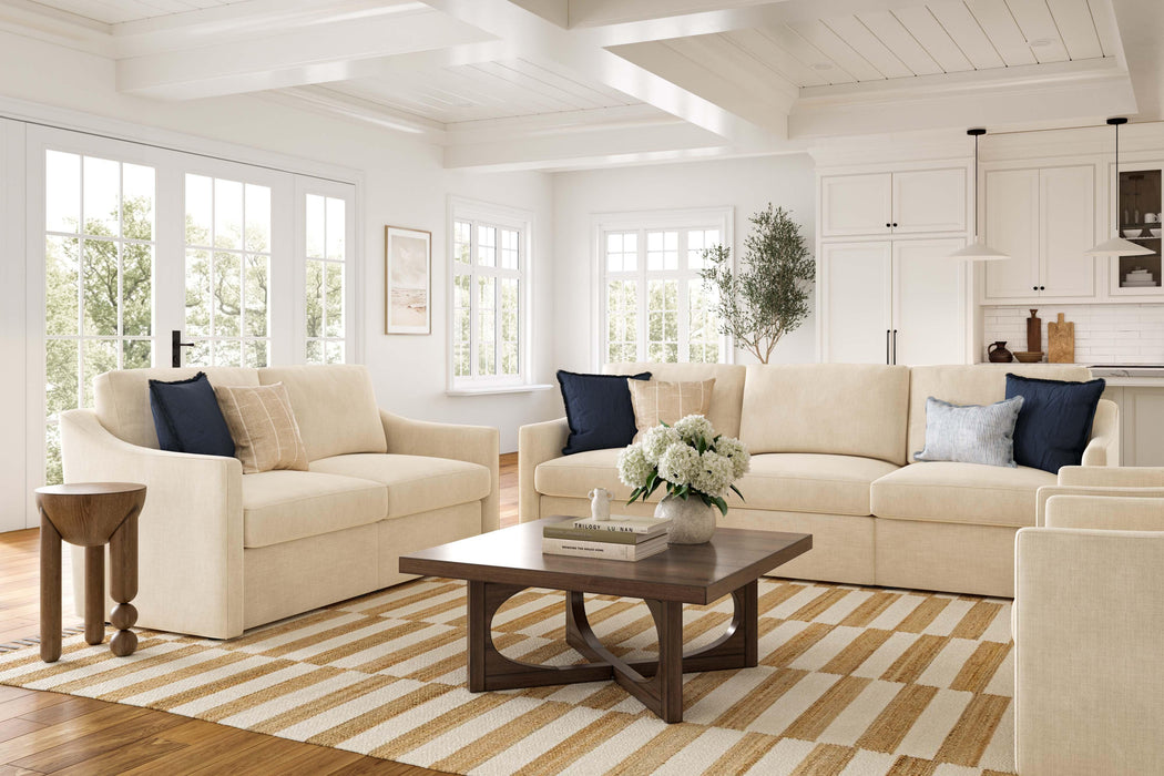 Aiden Beige Modular Loveseat