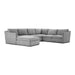 Aiden Gray Modular Large Chaise Sectional image