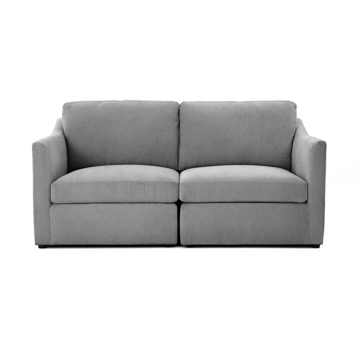 Aiden Gray Modular Loveseat