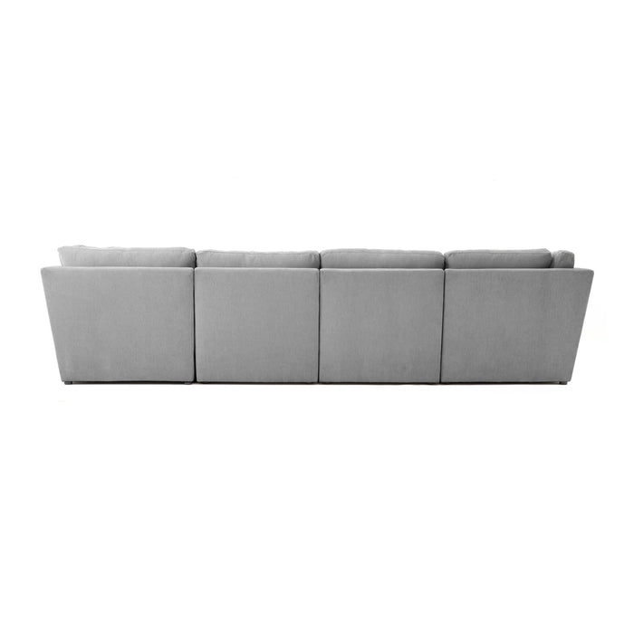 Aiden Gray Modular U Sectional