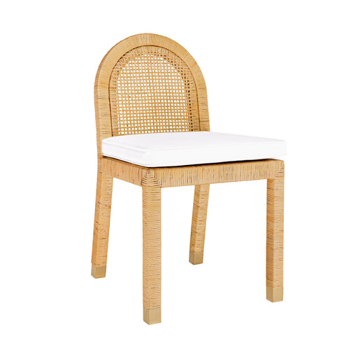 Amara Natural Rattan Arched Back Dining Chair image