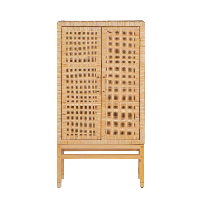 Amara Natural Woven Rattan Cabinet