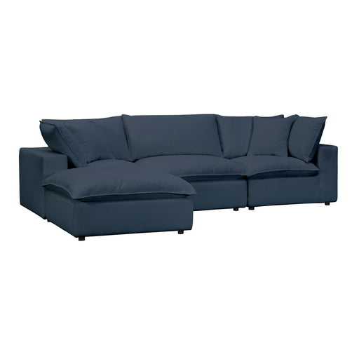 Cali Navy Modular 4 Piece Sectional image