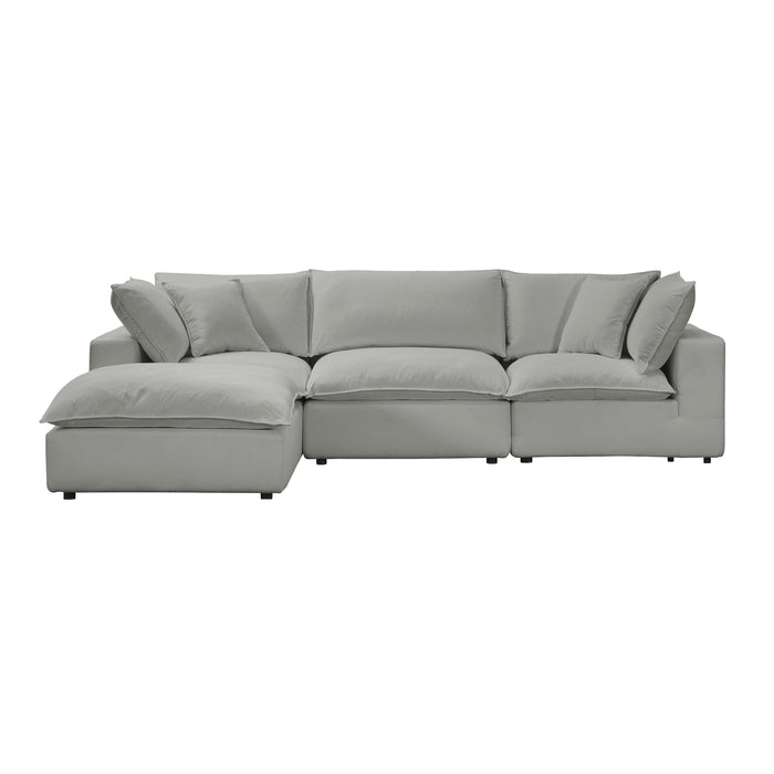 Cali Slate Modular 4 Piece Sectional