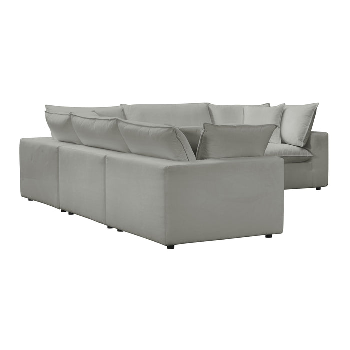 Cali Slate Modular L-Sectional