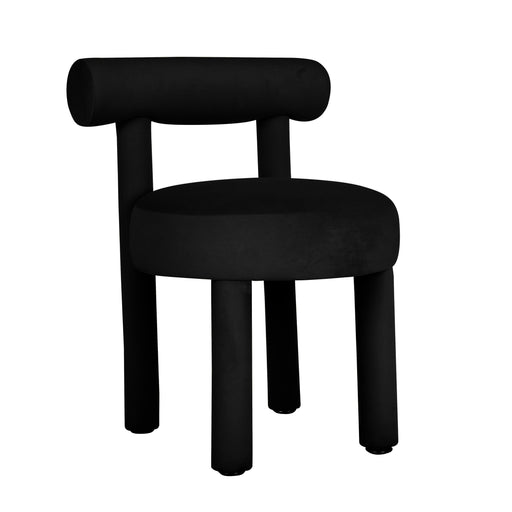 Carmel Black Velvet Dining Chair image