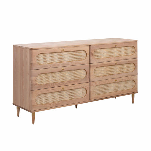 Carmen Cane 6 Drawer Dresser image