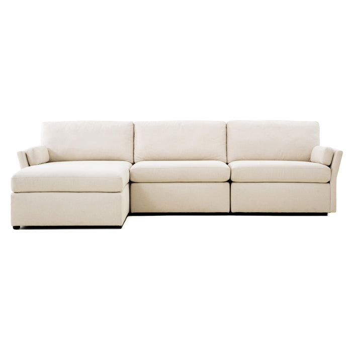 Catarina Cream Chaise Sectional