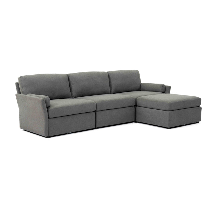 Catarina Gray Chaise Sectional