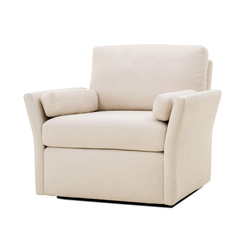 Catarina Cream Swivel Accent Chair image