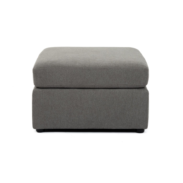 Catarina Gray Ottoman