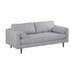 Cave Gray Tweed Loveseat image