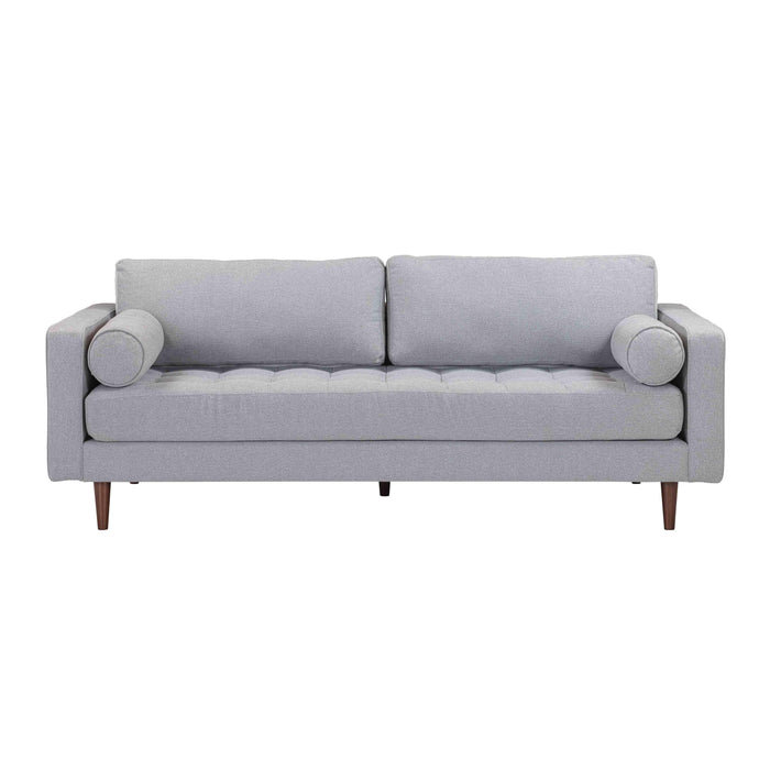 Cave Gray Tweed Sofa