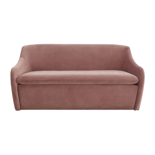 Cellia Mauve Velvet Loveseat image