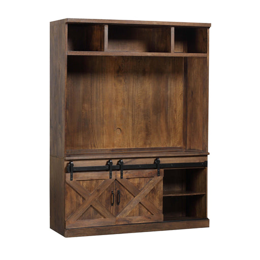 Dawson Rustic Brown Entertainment Center image