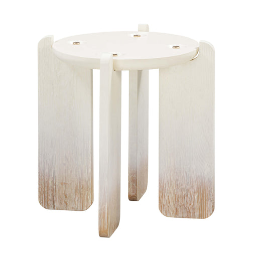 Gloria Cream Oak Side Table image