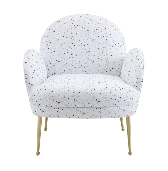 Gwen Terrazzo Velvet Chair