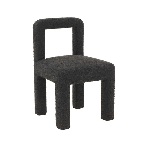 Hazel Black Boucle Dining Chair image