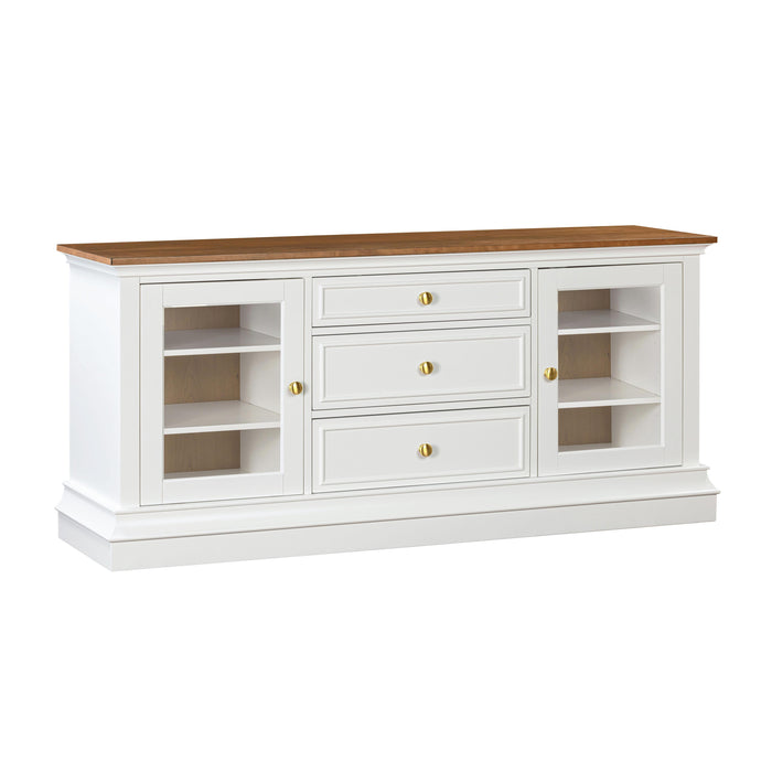 Hudson White Entertainment Console image