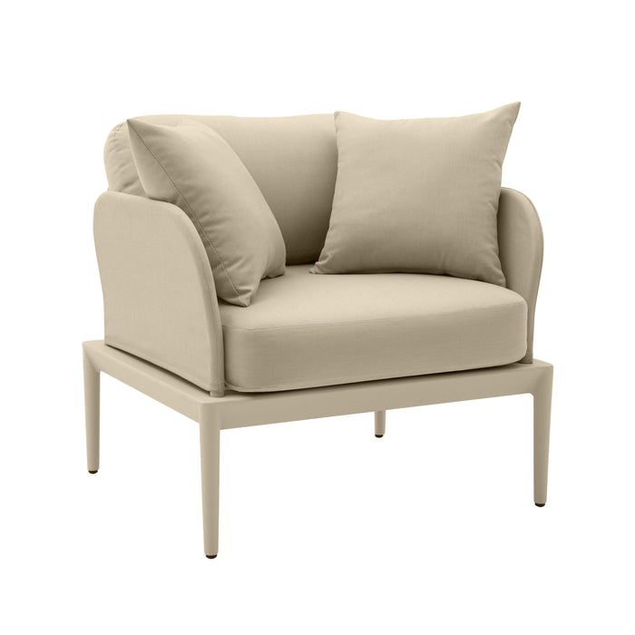 Kapri Taupe Outdoor Armchair image