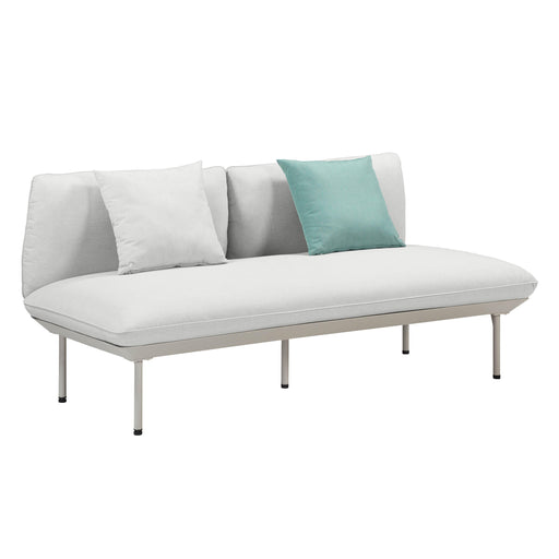 Katti Light Grey Outdoor Loveseat image