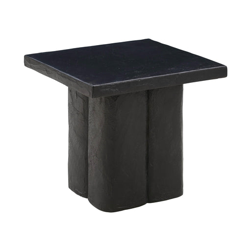 Kayla Black Concrete Side Table image