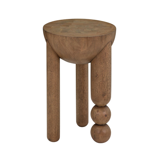 Morse Cognac Wooden Accent Table image