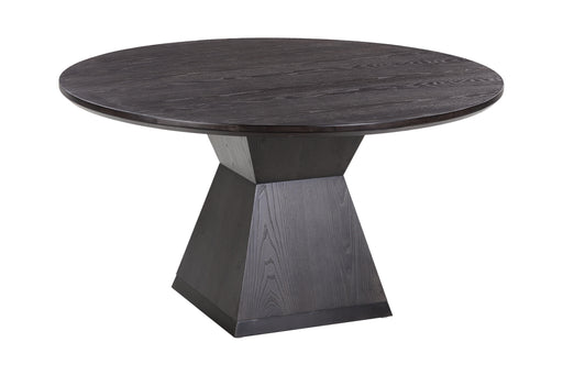 Nolan Black Round Wood Dining Table image