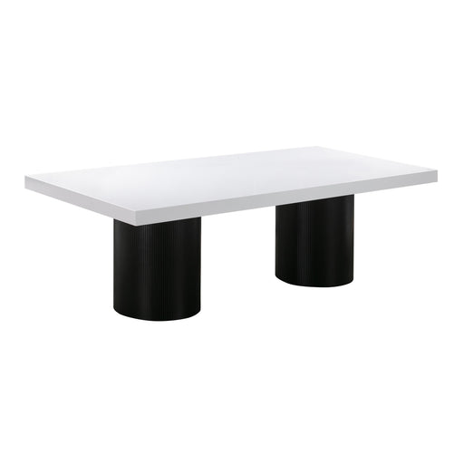 Nova White Lacquer Dining Table image