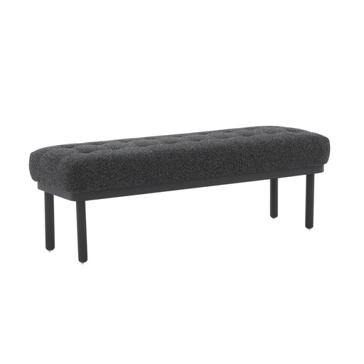 Olivia Black Boucle Bench image