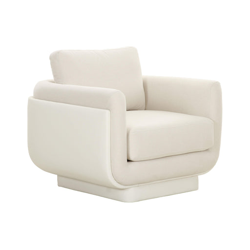 Rhonnie Cream Monotone Armchair image