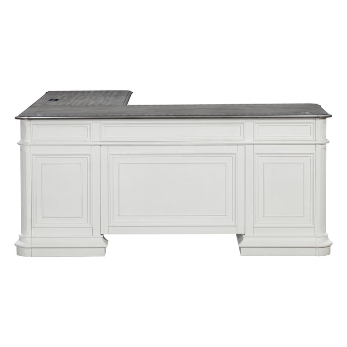 Roanoke White L Desk