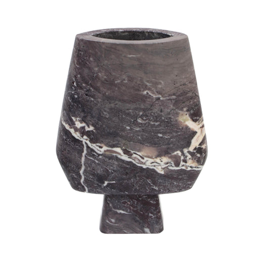 Samma Grey Marble Vase - Large image