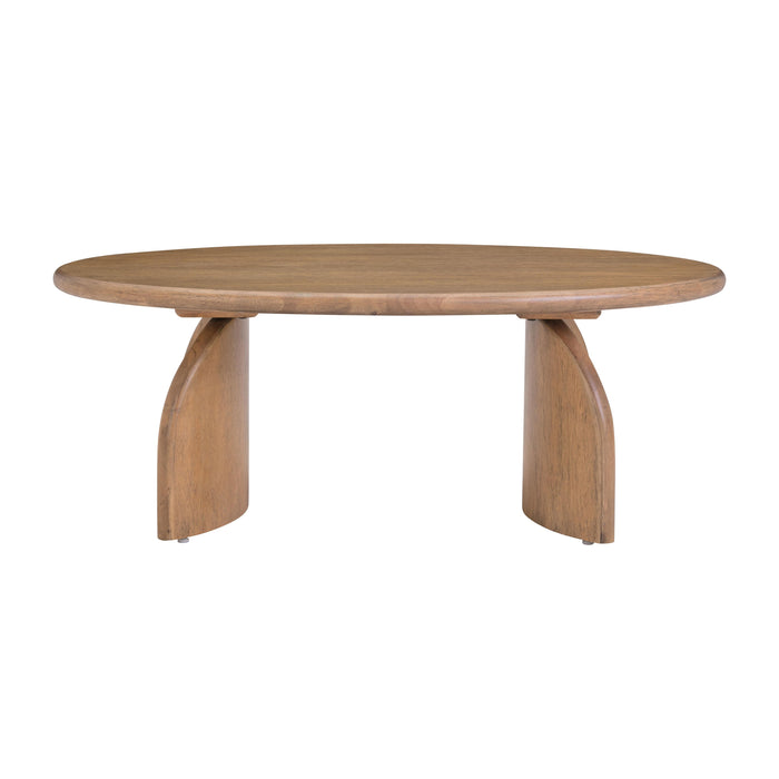 Sofia Cognac Wooden Coffee Table