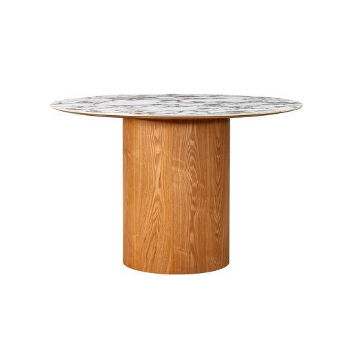 Tamara Marble Ceramic Round Dinette Table image