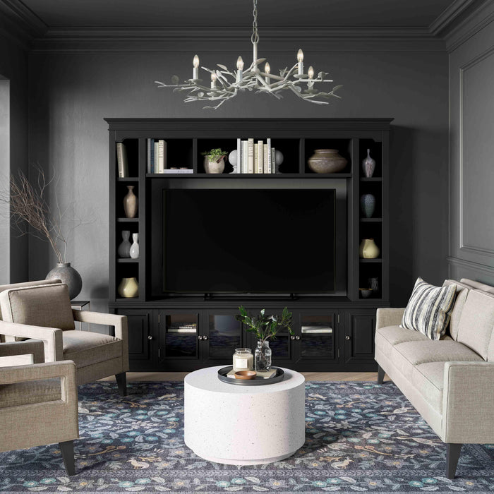 Virginia Charcoal Entertainment Center for TVs up to 75"