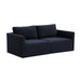 Willow Navy Modular Loveseat image