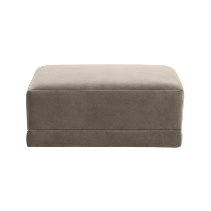 Willow Taupe Ottoman