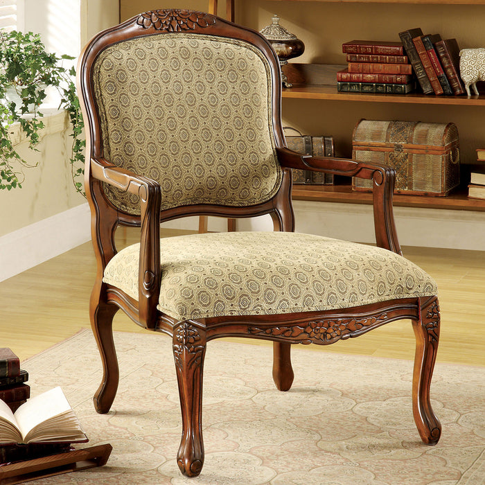 Quintus Antique Oak Accent Chair image