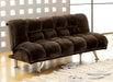 MARBELLE Futon Sofa, Dark Brown image