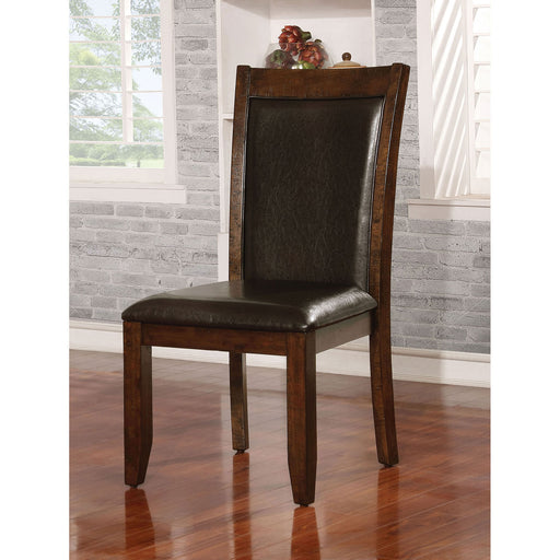 Mae Brown Cherry/Espresso Side Chair (2/CTN) image